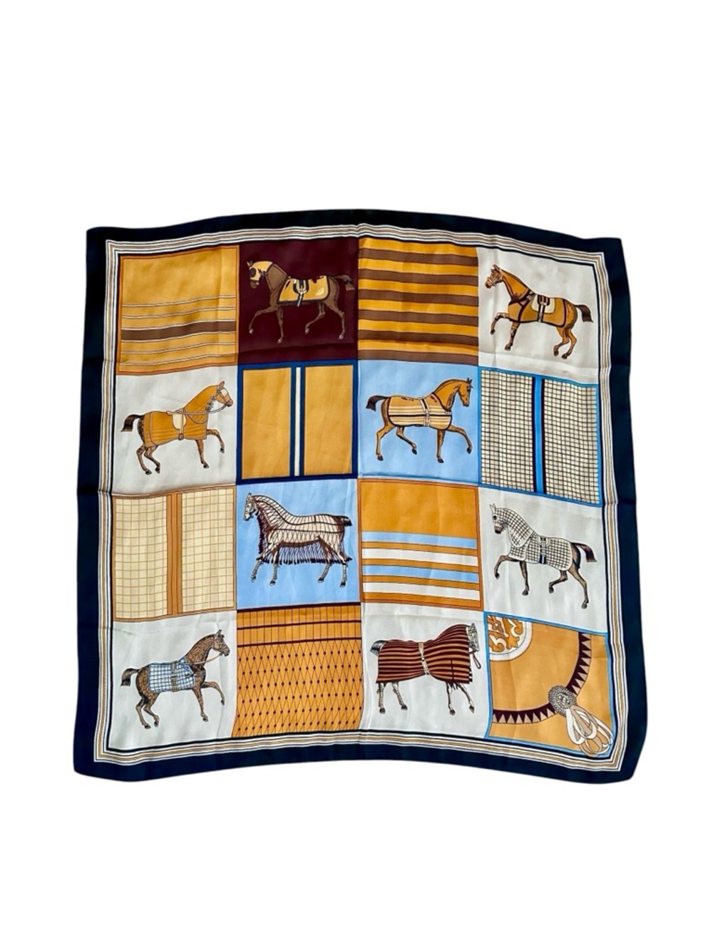 Equestrian Horse Print Scarf